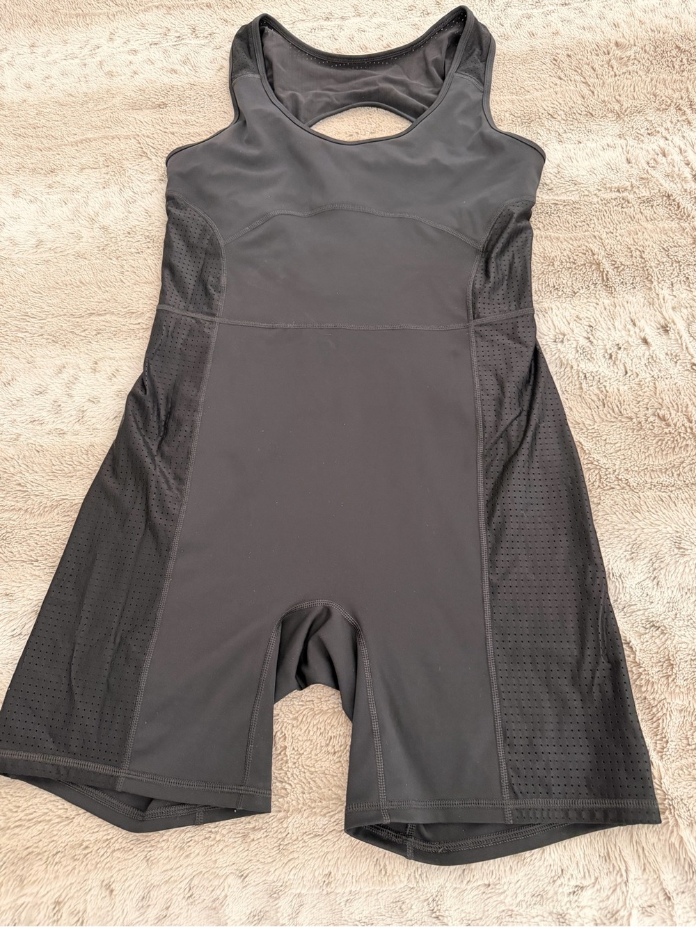 Motion365+ Open Back 7" Onesie - Black